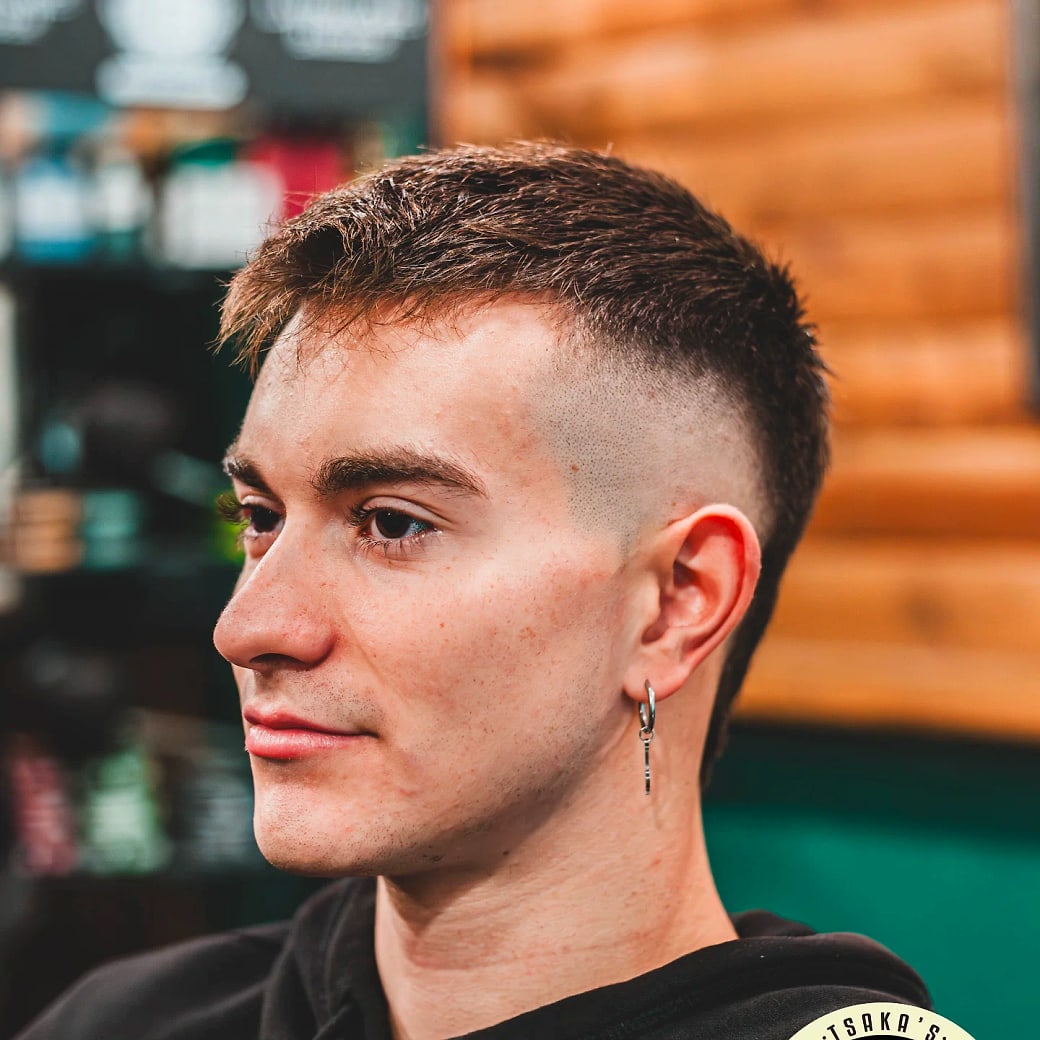 Burst fade κούρεμα στο Tsaka’s Barberhood